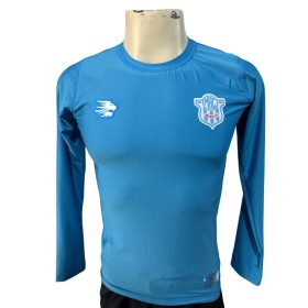 Manga longa trmica azul celeste